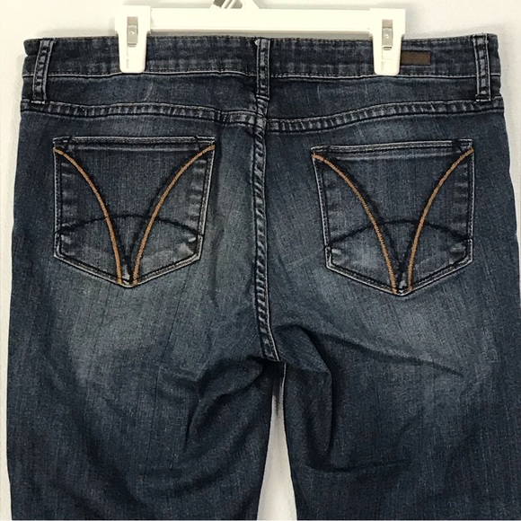 Kut From The Kloth Denim Blue Jeans Womens Size 10 Farrah Baby Bootcut Mid Rise - Picture 4 of 15
